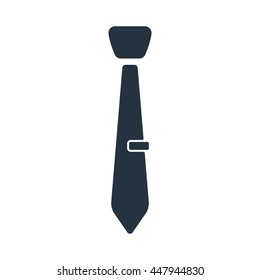 necktie, icon on white background