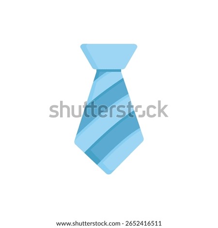 necktie icon on white background