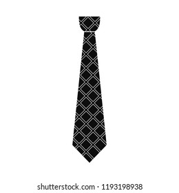 Necktie icon. Simple illustration of necktie vector icon for web design isolated on white background