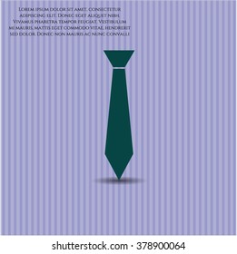 Necktie icon or symbol