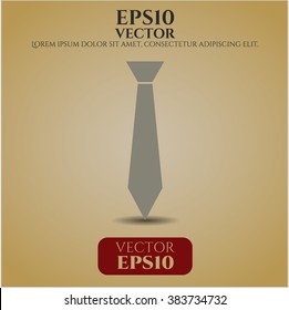 Necktie icon or symbol