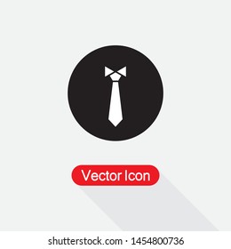 Necktie Icon, Tie Icon Vector Illustration Eps10