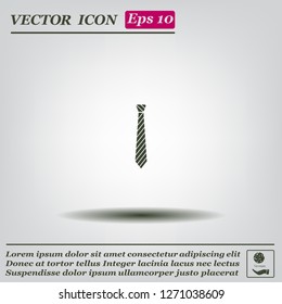 Necktie icon - Vector