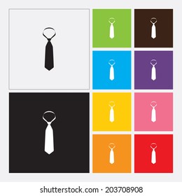 Necktie icon - Vector