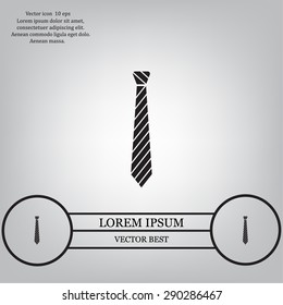 Necktie icon - Vector