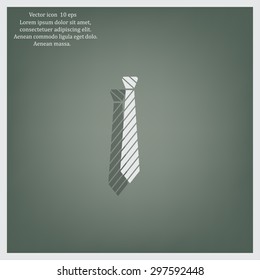 Necktie icon - Vector