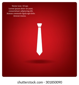Necktie icon - Vector