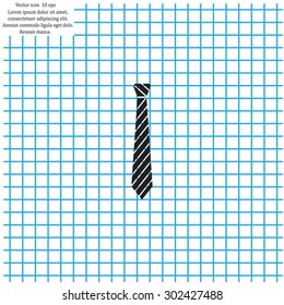 Necktie icon - Vector