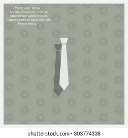 Necktie icon - Vector