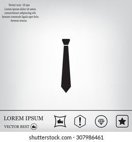 Necktie icon - Vector