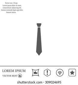 Necktie icon - Vector