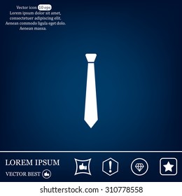 Necktie icon - Vector