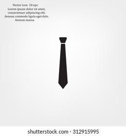 Necktie icon - Vector