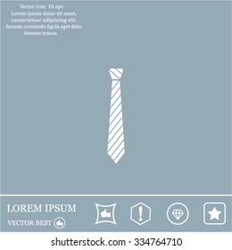 Necktie icon - Vector