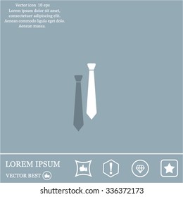 Necktie icon - Vector
