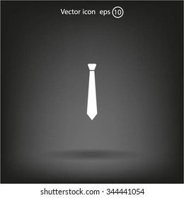 Necktie icon - Vector