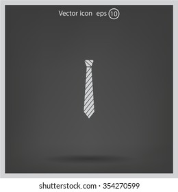 Necktie icon - Vector