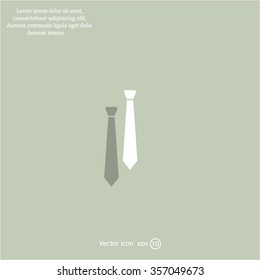 Necktie icon - Vector