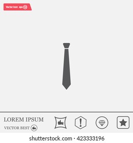 Necktie icon - Vector
