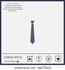 Necktie icon - Vector