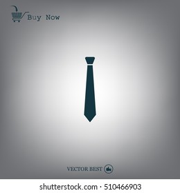 Necktie icon - Vector
