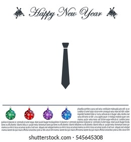 Necktie icon - Vector