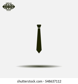 Necktie icon - Vector