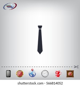 Necktie icon - Vector