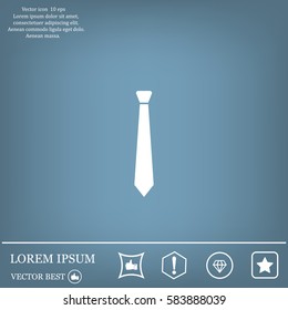 Necktie icon - Vector