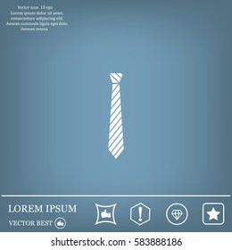 Necktie icon - Vector