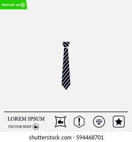 Necktie icon - Vector
