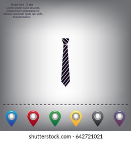 Necktie icon - Vector