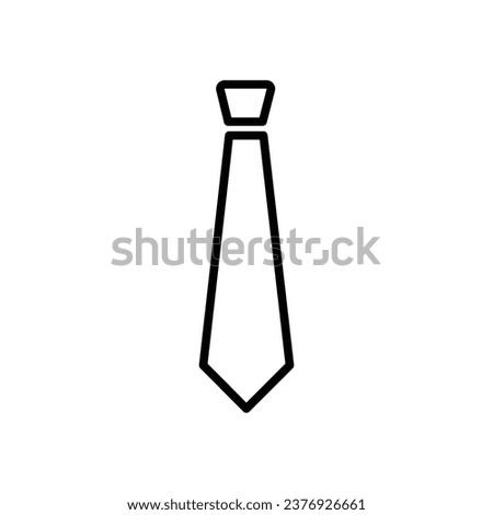 Necktie Icon, Necktie Vector, Necktie Illustration, Necktie eps10