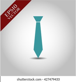 necktie icon vector symbol flat eps jpg app web concept website