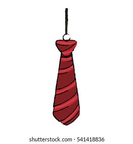 Necktie male fashion icon vector illustration graphic design