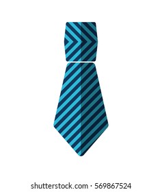 necktie man geometric shape father day vector illustration eps 10