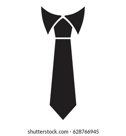 Necktie Tie Icon Necktie Neck Cloth Stock Vector (Royalty Free) 628766945