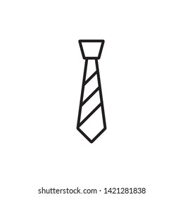 necktie tie icon vector illustratio
