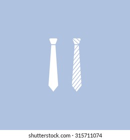 Necktie vector icon