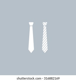 Necktie vector icon