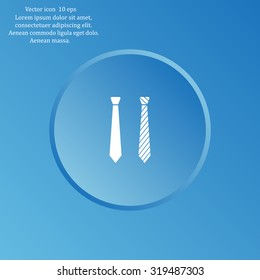 Necktie vector icon