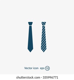 Necktie vector icon