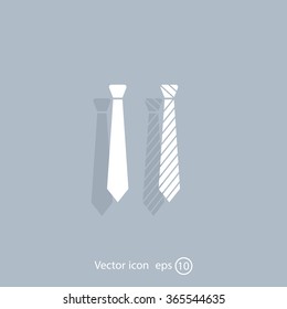 Necktie vector icon