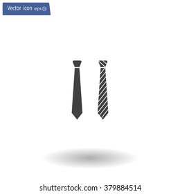 Necktie vector icon