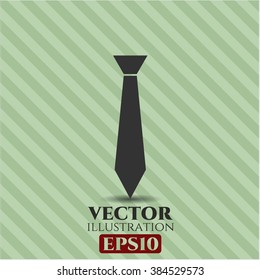 Necktie vector icon