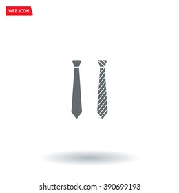 Necktie vector icon