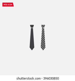 Necktie vector icon
