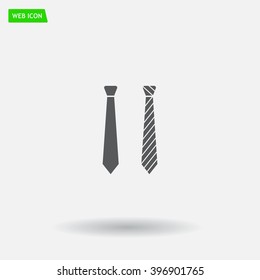 Necktie vector icon