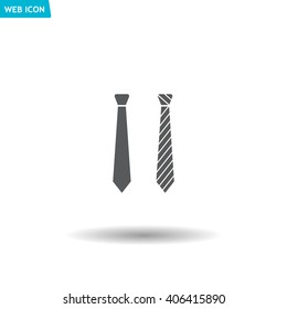 Necktie vector icon