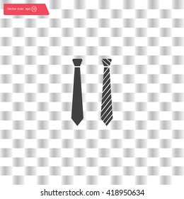 Necktie vector icon